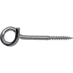 Deckenhaken mit Holzgewinde 8.85x140 Holzgewinde verzinkt-blau