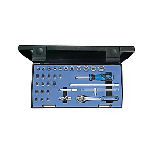 GEDORE Steckschlüssel-Satz 1/4" 20 IMU-3 mit Umschalknarre 32-teilig