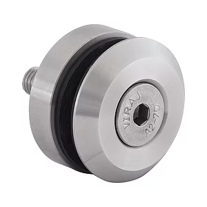 Glaspunkthalter Trapez 45, 45 mm, 8 - 20 mm Glas, Edelstahl