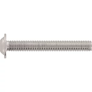 ISO7380-2 010.9 M10x 35 verzinkt-blau Linsenschraube mit Flansch und ISK