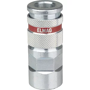 JWL Stahlkupplung DN 7,8 BSP mit Innengewinde 3/8"