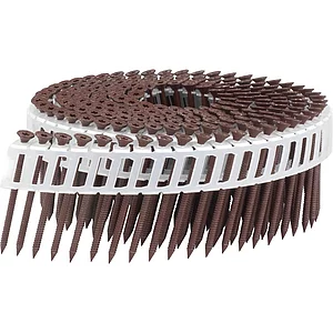 ALSAFIX Nagelschraube Länge 50 mm FasCoat Kunststoffgebunden 16 Grad rot