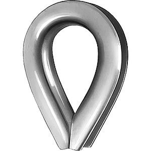 Drahtseilkausche EN 13411-1 Seil ø 20 mm - Stahl feuerverzinkt