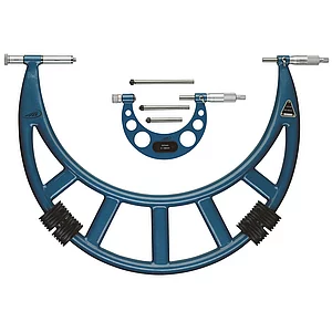 HELIOS PREISSER Bügelmessschraube Amboss auswechselbar Messbereich 100-200 mm