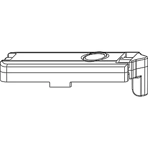 MACO MM Türschnapper für Holz/PVC silber (201168)
