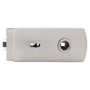 SOLIDO Schloss Studio Design BB mit 2 Schlüsseln 310-BB,Glas 8-10mm, mattnickel