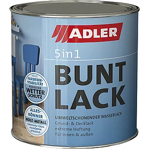 ADLER - 5in1 - Buntlack matt RAL 5010 Enzianblau 375 ml