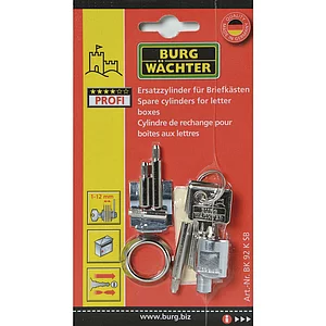 BURG Ersatzzylinder zu Kunststoff Briefkasten