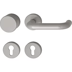 Wechselgarnitur 111.20 R/122.23 - auf Rosette PZ felsgrau