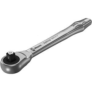 WERA Durchsteckknarre Zyklop Metall 1/4"vierkant Länge 141 mm