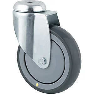 TENTE Lenkrolle TPR/Stahlblech 125 mm 100 kg