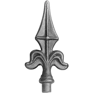 ARTEFERRO Spitze Höhe 125 mm, Base D, Schmiedeeisen