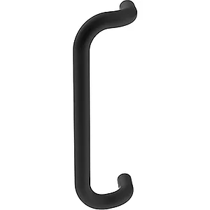 FATH Handgriff Aluminium gebogen 120 mm schwarz