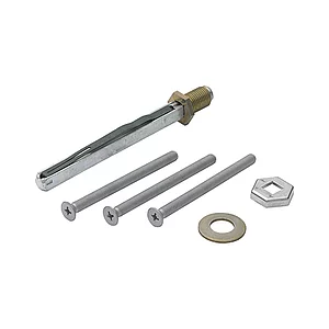 HOPPE Befestigungsset für Profiltür, Knopf/Drücker, 77 - 82 mm