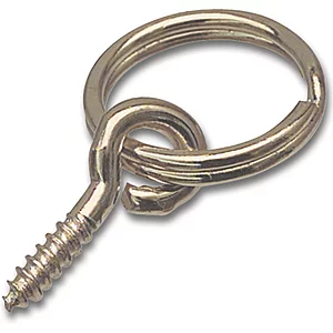 Bilderring mit Ringschraube Größe 0 ø 7 Innen Stahl vermessingt