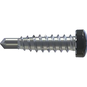 REISSER RP-r-LK-X REFABO Kantteilschraube 4.8x 20 Bimetall A2 - RAL7016