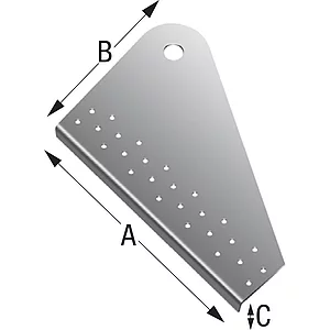 SIMPSON Windverbandanschluss BNF40-B zu Windaussteifungssystem 40/60