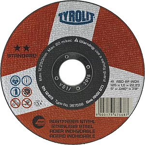 TYROLIT Trennscheibe gekröpft Standard** 230 x 2,5 mm Inox Form 42