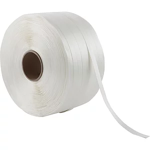 Verpackungs-Kraftband weiß Breite 16mm Kernloch ø 76mm Rolle=850 m Inhalt 2 St.