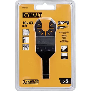 DEWALT Multi Tool Sägeblatt Detail DT 20726 Breite 10mm Länge 43mm (5 Stück)
