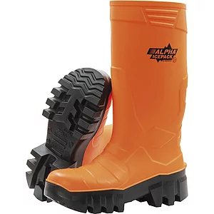 Gummistiefel PU Alpha Ice Pack S5 orange 47
