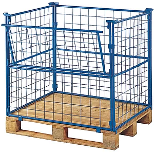 Palettenaufsatzrahmen 3 Größe 1200 x 800 x 1000 mm 31,5 kg