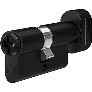 WINKHAUS Knaufzylinder keyTec N-Tra, gleichsperrend, 40/K60 schwarz