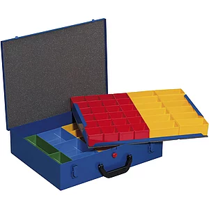 ALLIT Sortimentkoffer Euro Plus Pro M 44/2L-59 aus Metall mit 59 Einsätzen