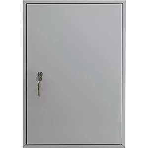 BURG-WÄCHTER Schlüsselschrank PZ 6850, mit 100 Haken, Stahl lichtgrau