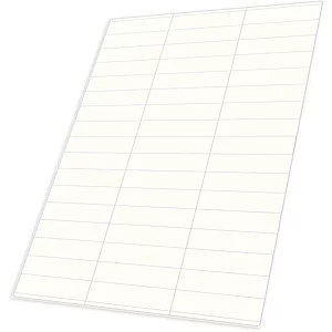 Etiketten weiß 70 x 16,9 mm