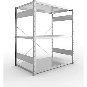 META Steck-Grundregal 1500 x 1300 x 800 mm 3 Fachböden 230 kg