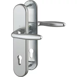 SH-Drückergarnitur VERONA-auf LS PZ88, 57-67, ohne Kzs., Edst-Effekt