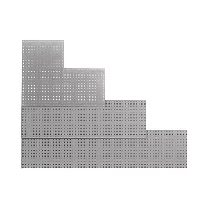 Lochplatte lichtgrau 1482 x 456 mm