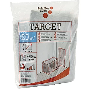 SCHULLER Abdeckplane extrastark Stärke 0,05 mm Größe 4 x 5 m