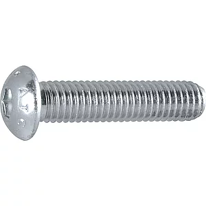 ISO7380-1 010.9 M12x20 verzinkt Linsenschraube mit Innensechskant