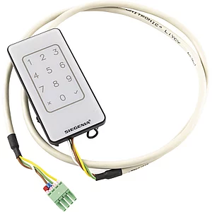 KFV Keypad mit Dekorelement inkl. 1 m Kabel, signalgrau