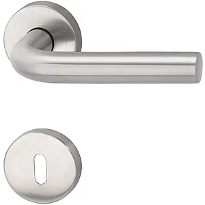 MARCHESI Drückergarnitur HORIZONT - auf Rosette BB, 38 - 45, Edelstahl matt