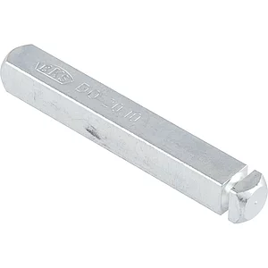 BKS Drückerstift einseitig für Standflügel 78440, 70 mm, Stahl verzinkt