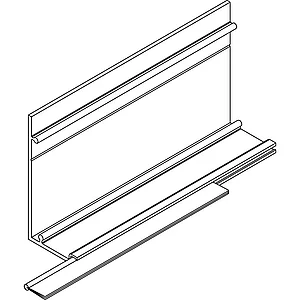 DORMA-Glas Muto 80/150 Sichtschutzbürste auf Maß Glas 8-10 mm grau