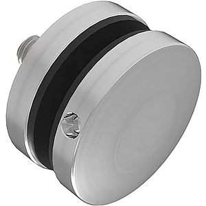 Glaspunkthalter für 8 - 17,52 mm, ø 50 mm, Edelstahl V2A