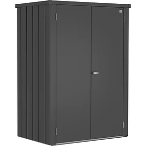 BIOHORT Terrassenschrank Romeo M High dunkelgrau-metallic