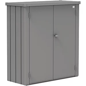 BIOHORT Terrassenschrank Romeo M quarzgrau-metallic