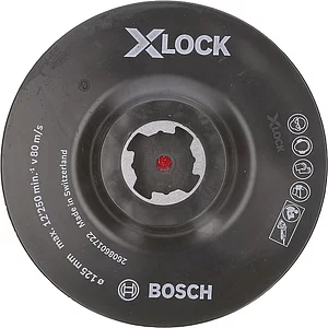 BOSCH Stützteller Klett ø 125 mm Aufnahme X-LOCK