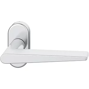 FSB Rahmentürdrücker 09 1005 Hochhaltefeder B ovale Rosette Edelstahl matt