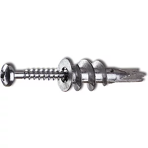 Metall Gipskartondübel 13x32 mit Linsenschraube 4.5x50