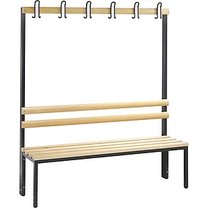 C+P Garderobenbank einseitig Basic 1650 x 1500 x 400 mm