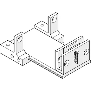 Führung unten lang, zu Führungsschiene
