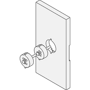 Frässchablone zu Holzfenster - Steckgriffen