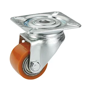 DÖRNER + HELMER Lenkrolle Polyurethan 35 mm 100 kg