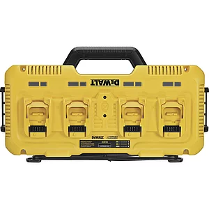 DEWALT Vierfach-Ladegerät DCB104 für 10,8 - 54 Volt Li-Ion XR Schiebe-Akkus